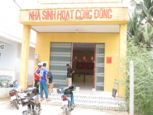 Nhà sinh hoạt cộng đồng ấp Tân Lập, xã Long Phú